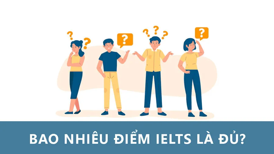 What is a sufficient IELTS score for work and study abroad?