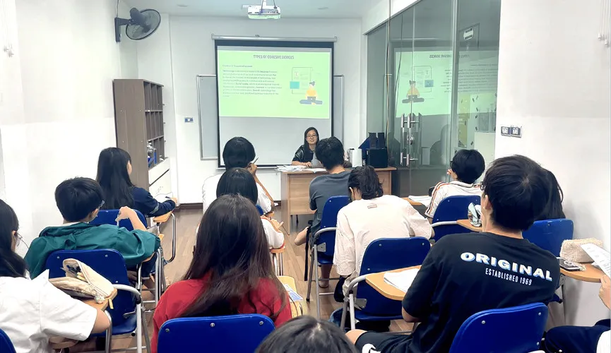 IELTS teaching activities at ECE