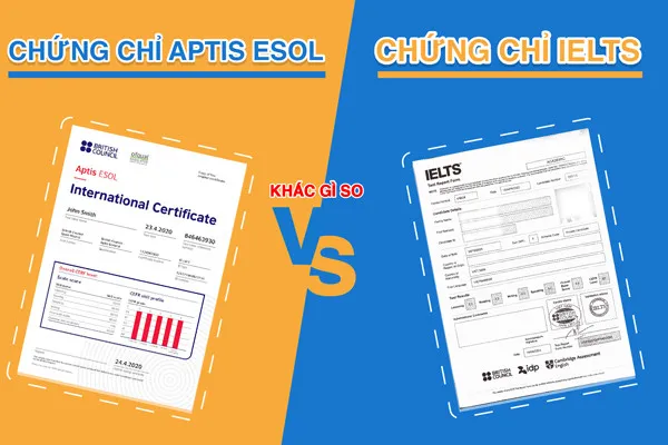 Differences between Aptis and IELTS