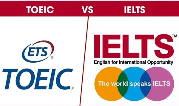 Differences between TOEIC and IELTS