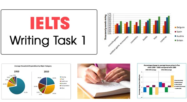 Essential IELTS Writing Task 1 Vocabulary and Usage