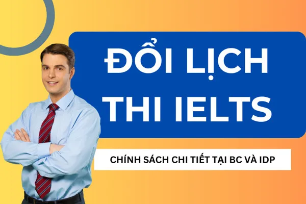 How to reschedule your IELTS test with IDP and BC and related regulations