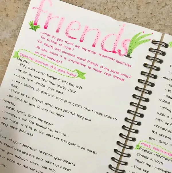 IELTS vocabulary for the topic of friends