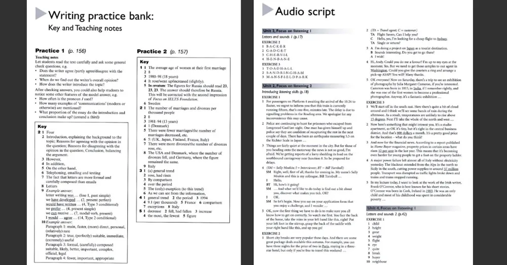 Focus on IELTS Foundation: Teacher's Book