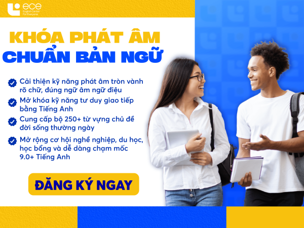 Khoá học phát âm tại ECE có những gì?