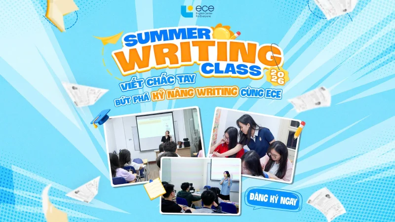 Lớp luyện viết hè 2026 tại ECE