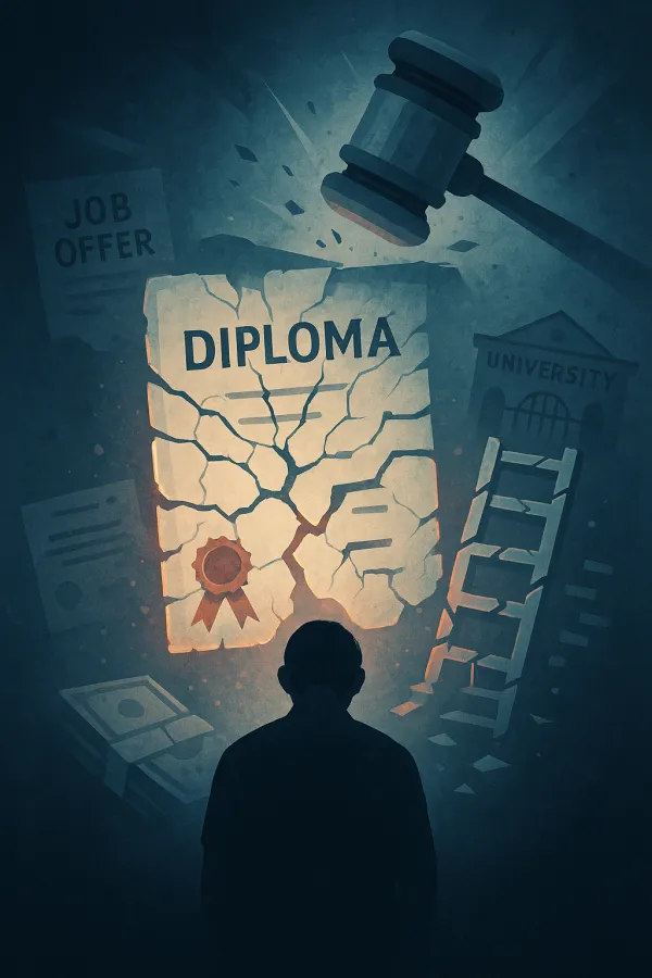 Consequences of using a fake IELTS certificate