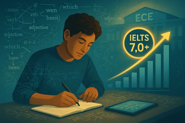 Comprehensive ECE grammar exercises by category with answer keys