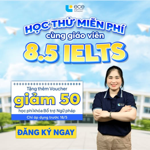 Học thử tiếng Anh miễn phí cùng cô Hương Thảo 8.5 IELTS