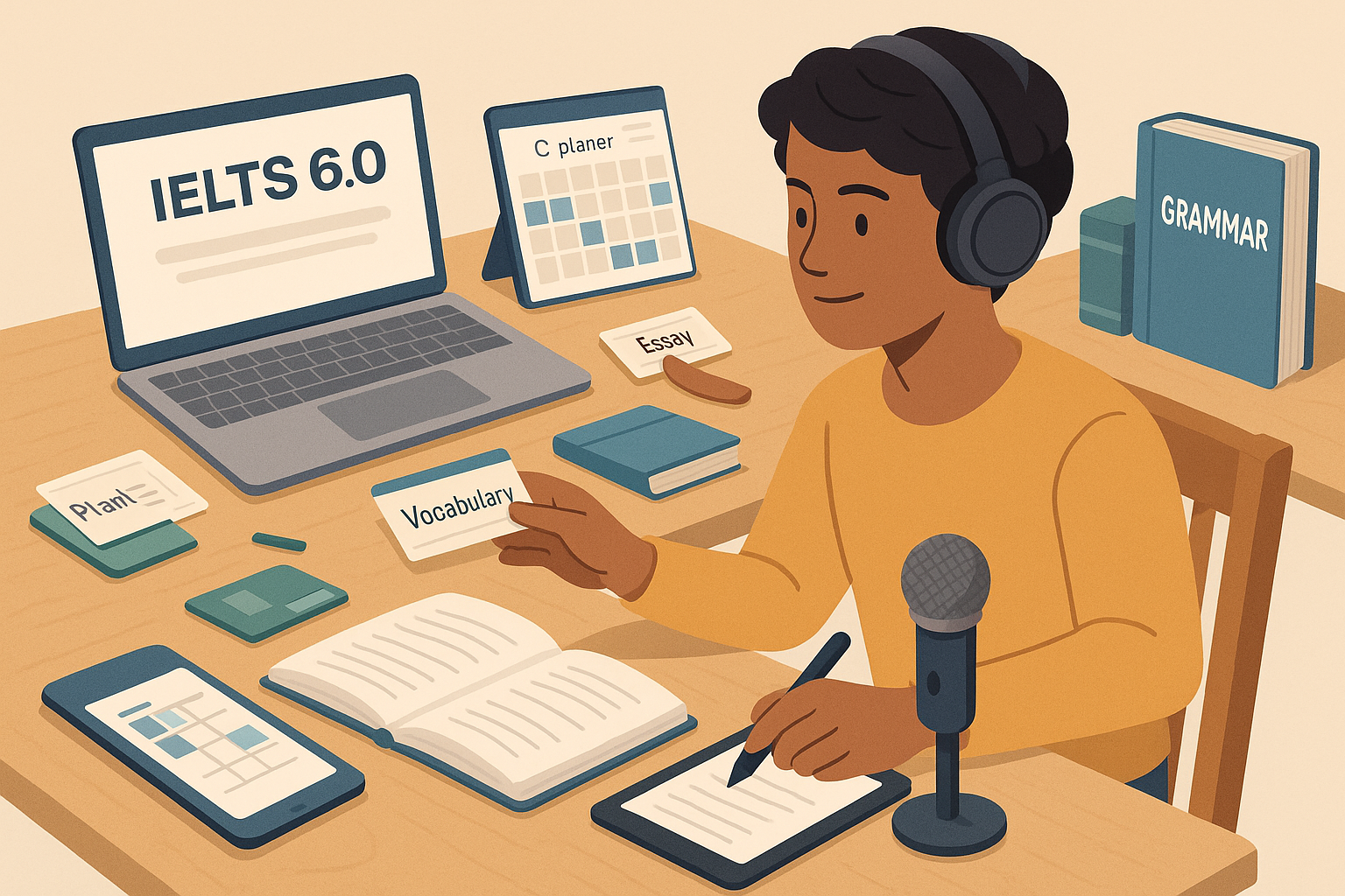 Lộ trình học IELTS 6.0 và bí quyết ôn tập hiệu quả