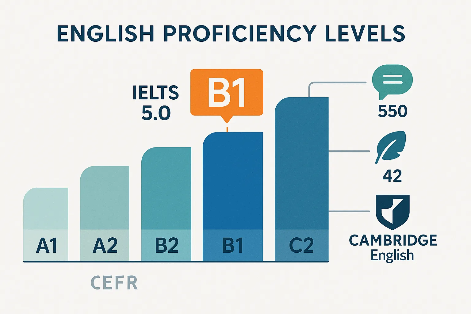 Overview of IELTS 5.0 proficiency