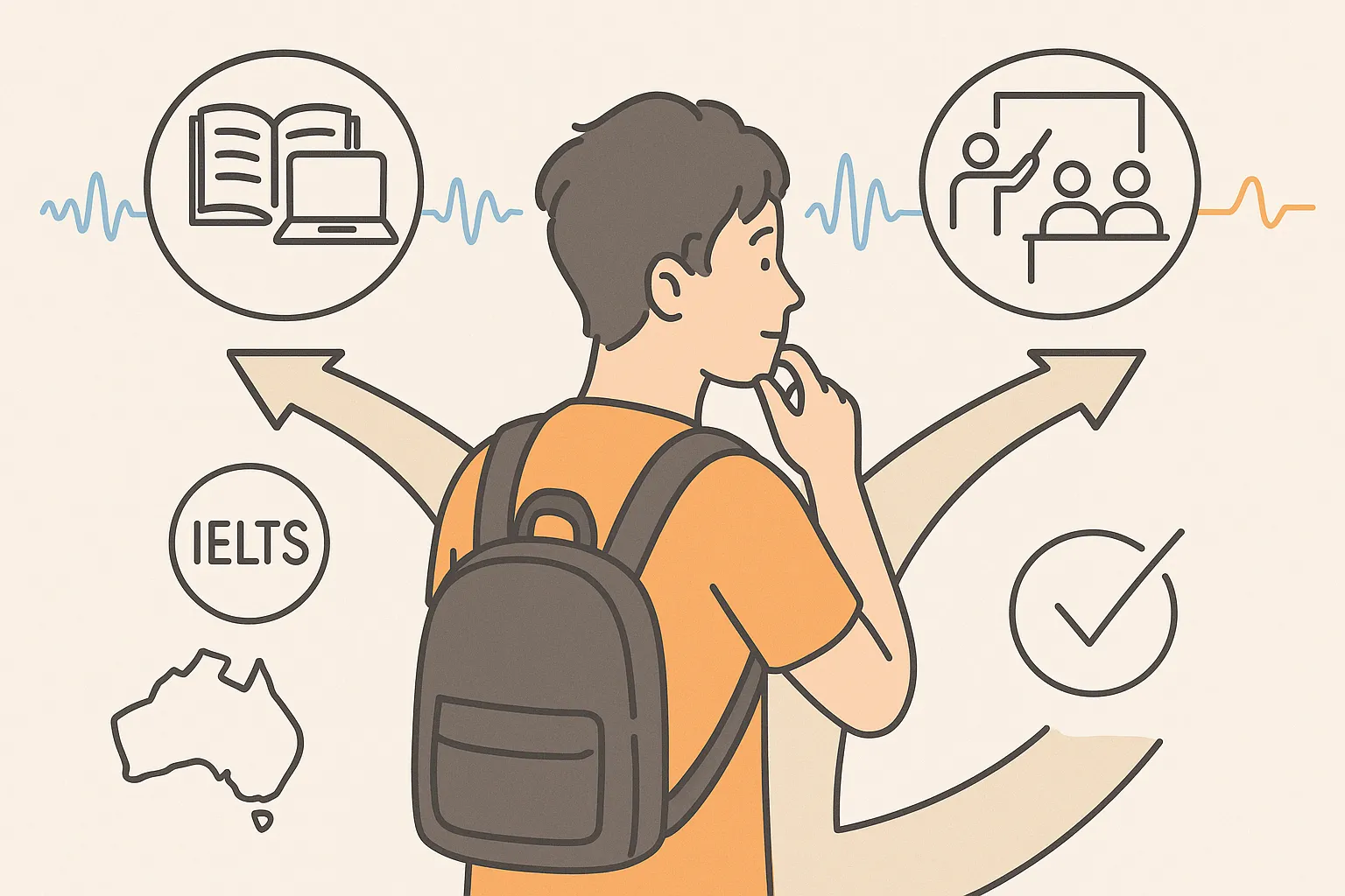 Let ECE help you answer the question: Should you self-study for IELTS or attend a center?