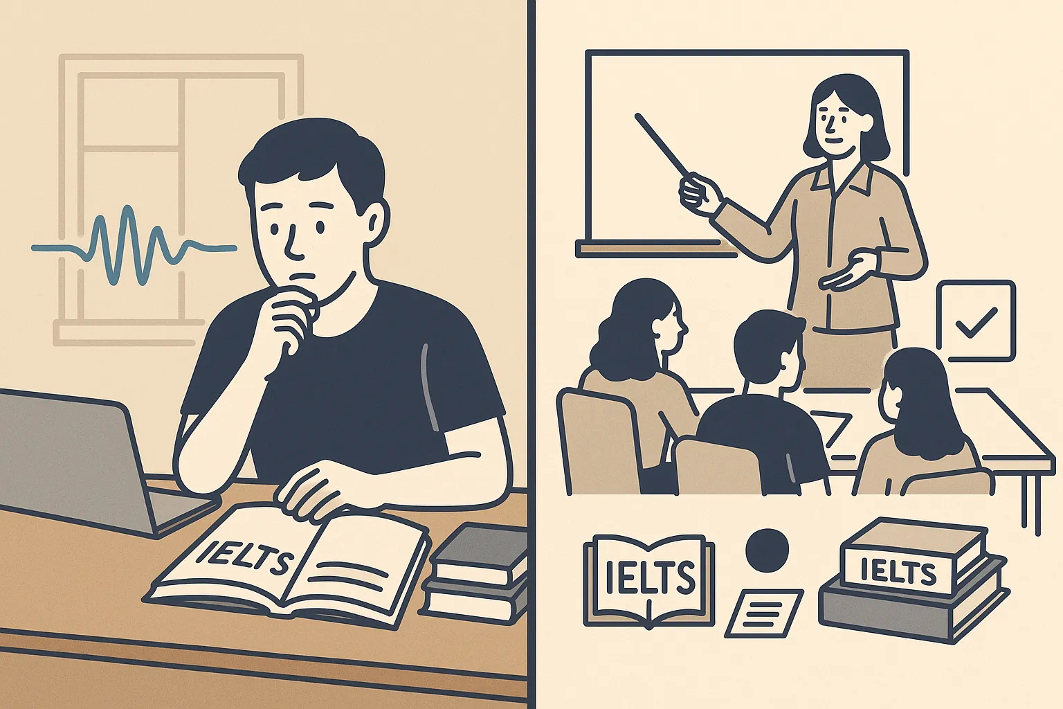 The downsides of self-studying for IELTS