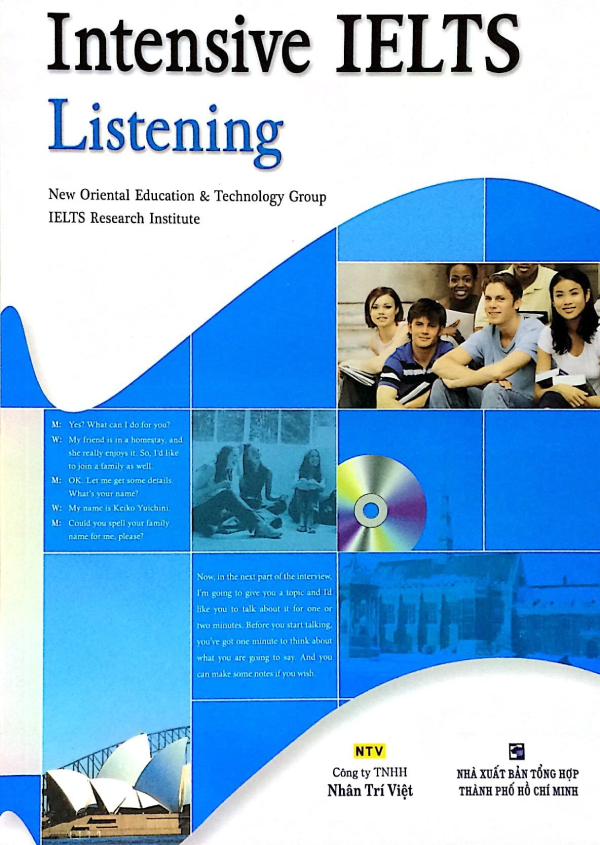 Cuốn sách Intensive IELTS Listening