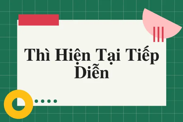 Present Continuous Tense