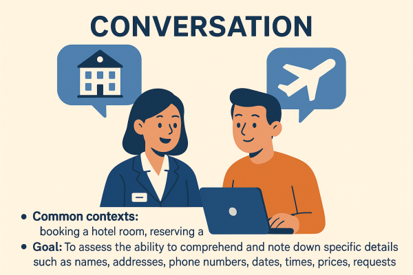 Tổng quan về section 1 bài thi IELTS Listening