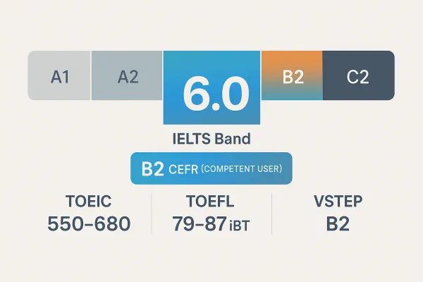 Overview of IELTS 6.0 proficiency