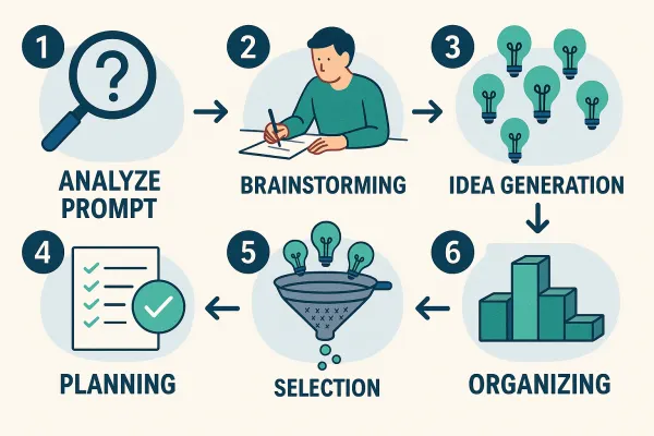 6-step brainstorming process