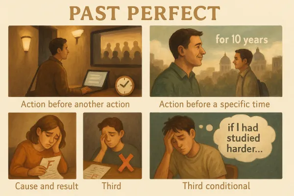Detailed Usage of the Past Perfect Tense