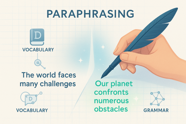 Cách viết kết luận hiệu quả bằng cách paraphrase