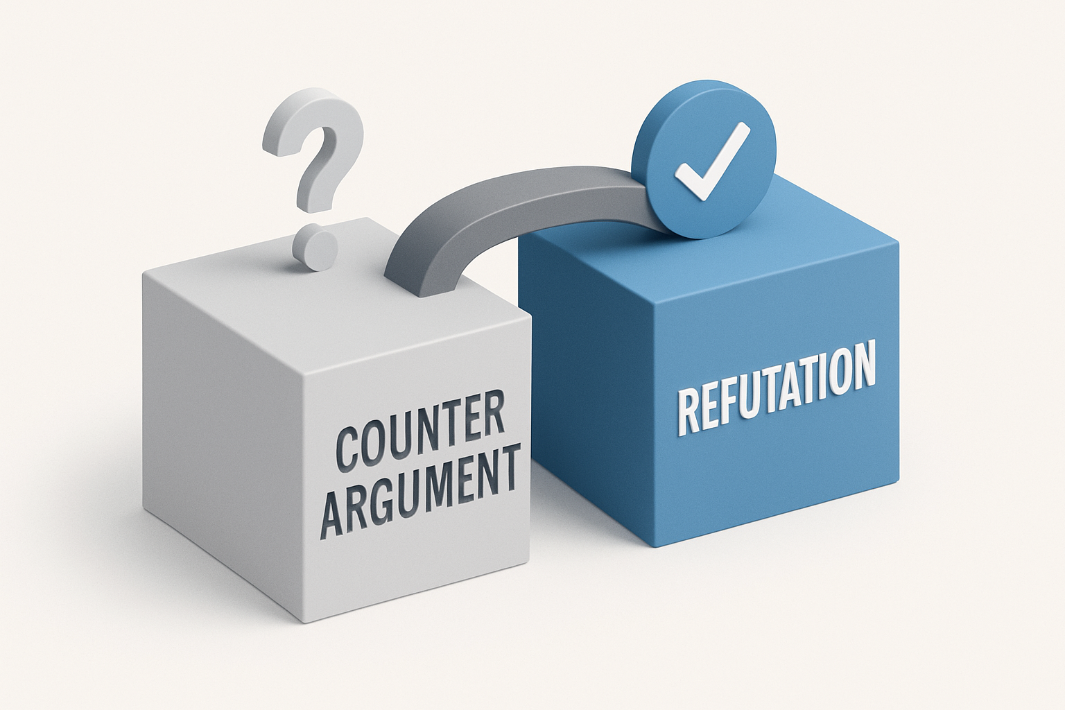 Cấu trúc của một Counter Argument hiệu quả