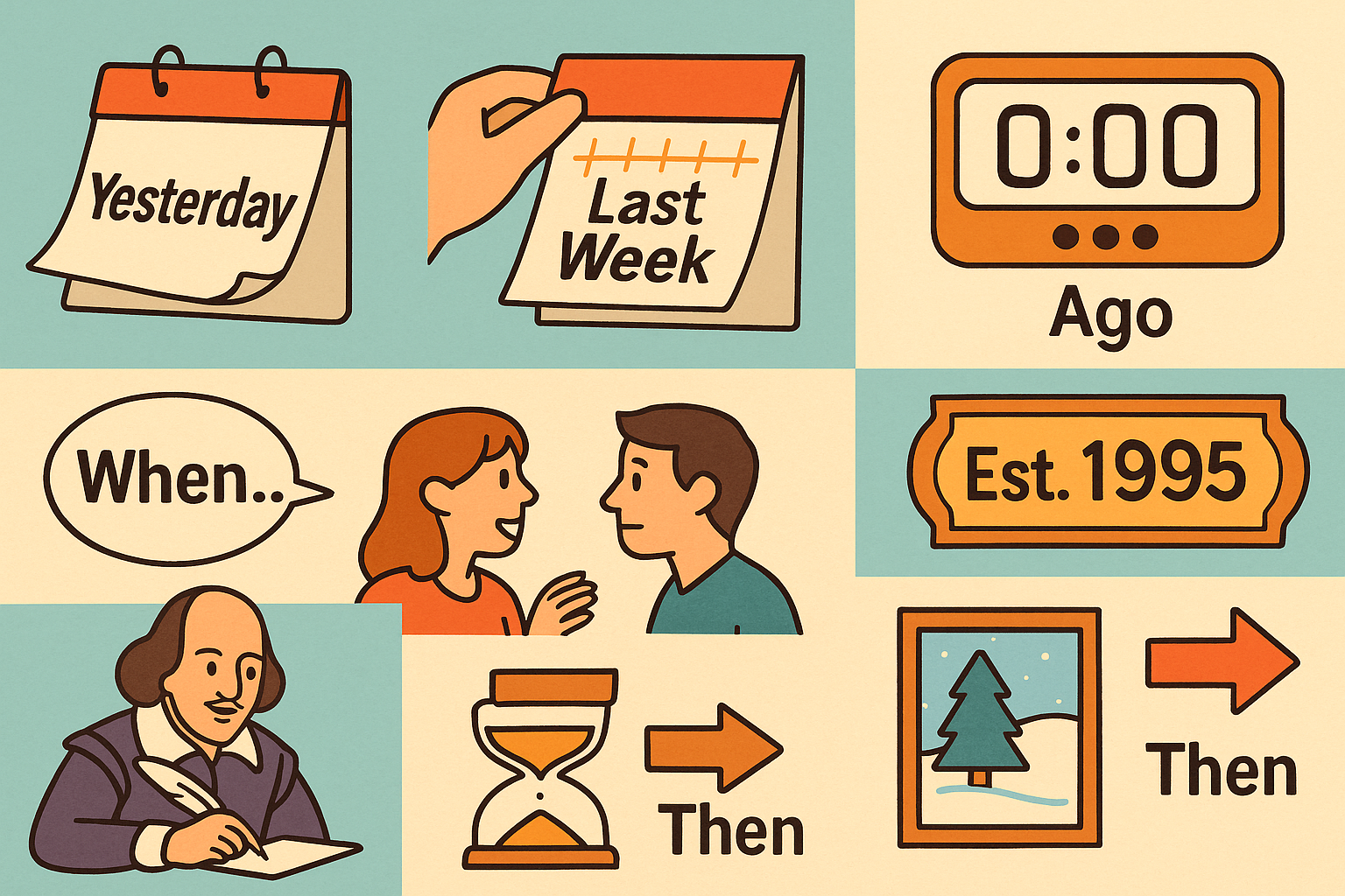 Dấu hiệu nhận biết thì quá khứ đơn