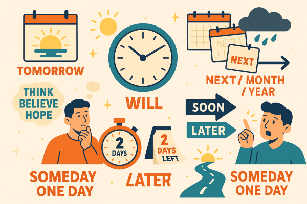 Dấu hiệu nhận biết thì tương lai đơn