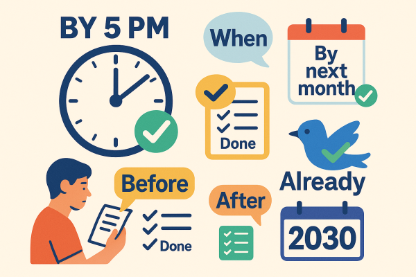 Dấu hiệu nhận biết thì tương lai hoàn thành