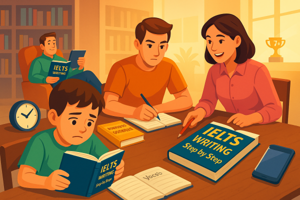 Đối tượng sử dụng sách IELTS Writing step by step