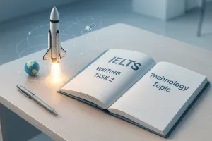 IELTS Writing Task 2 topic Technology: Phân tích & bài mẫu chi tiết về khám phá vũ trụ