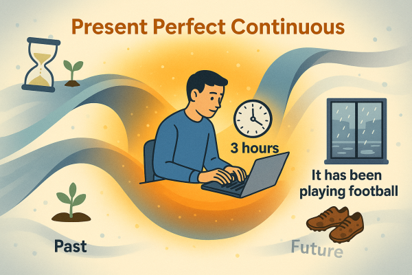 Thì hiện tại hoàn thành tiếp diễn là gì?