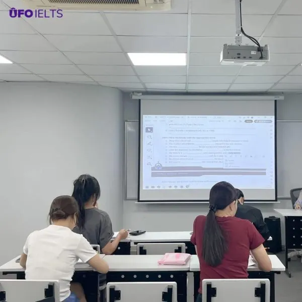 UFO IELTS Center - Source: UFO IELTS Fanpage