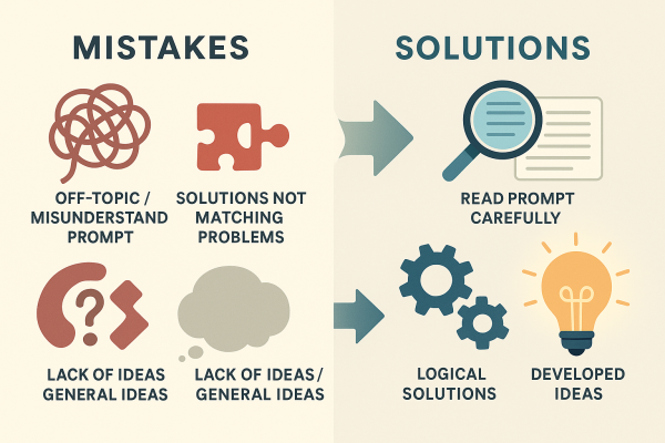 Các lỗi thường gặp của thí sinh khi làm dạng bài Problem and Solution