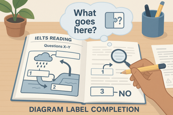 Dạng bài Diagram Label Completion là gì?