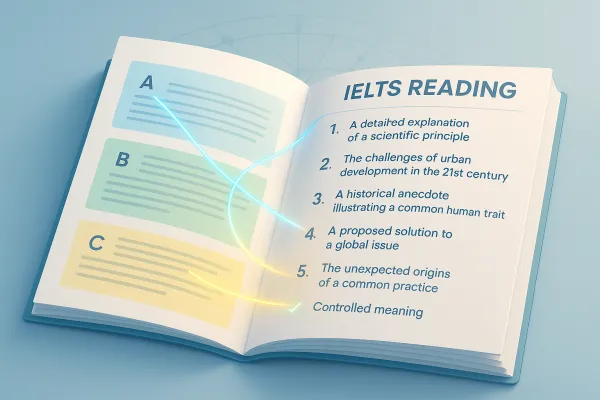 Matching Information in IELTS Reading