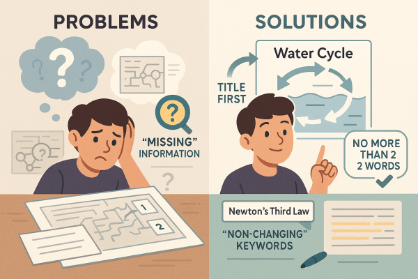 Khó khăn thí sinh thường gặp với dạng bài Diagram Label Completion và giải pháp