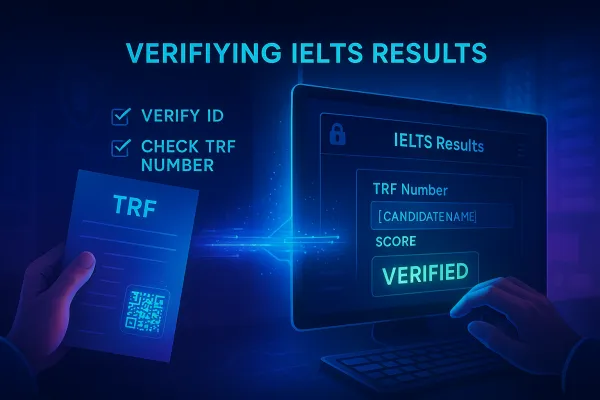 Quy trình chuẩn để xác minh điểm IELTS