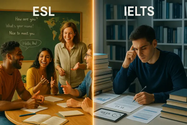 Should you study IELTS or ESL?