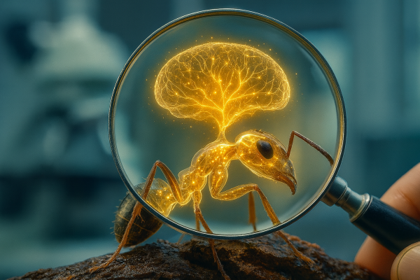 Pheidole dentata - Loài kiến được nhắc tới trong bài đọc The Secret of Staying Young