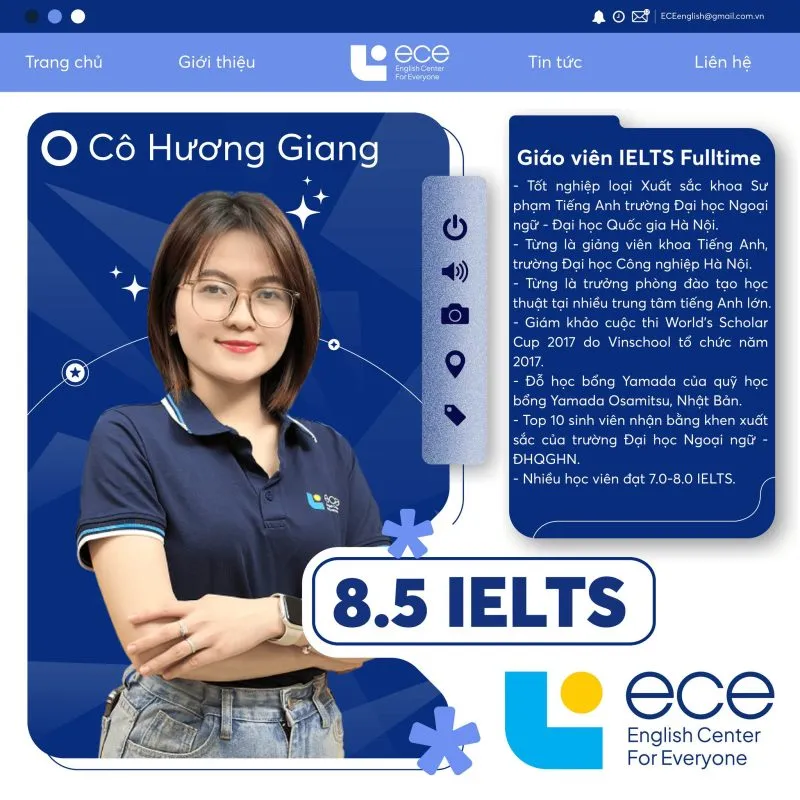 Ms. Huong Giang - 8.5 IELTS instructor at ECE shares tips on tackling the city topic in IELTS Writing Task 2