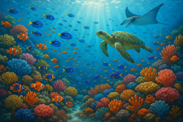 Cùng ECE phân tích và giải đáp bài đọc: Coral Reefs trong IELTS Reading