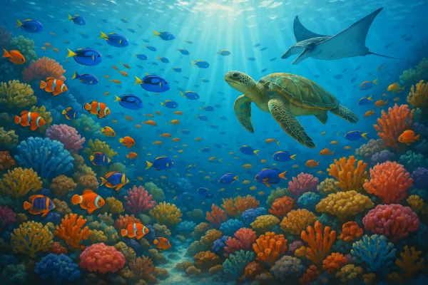 Join ECE in analyzing and solving the reading passage: Coral Reefs in IELTS Reading