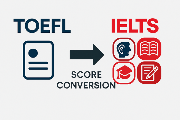 Quy đổi điểm TOEFL sang IELTS