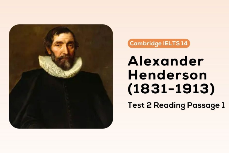 Alexander Henderson IELTS Reading