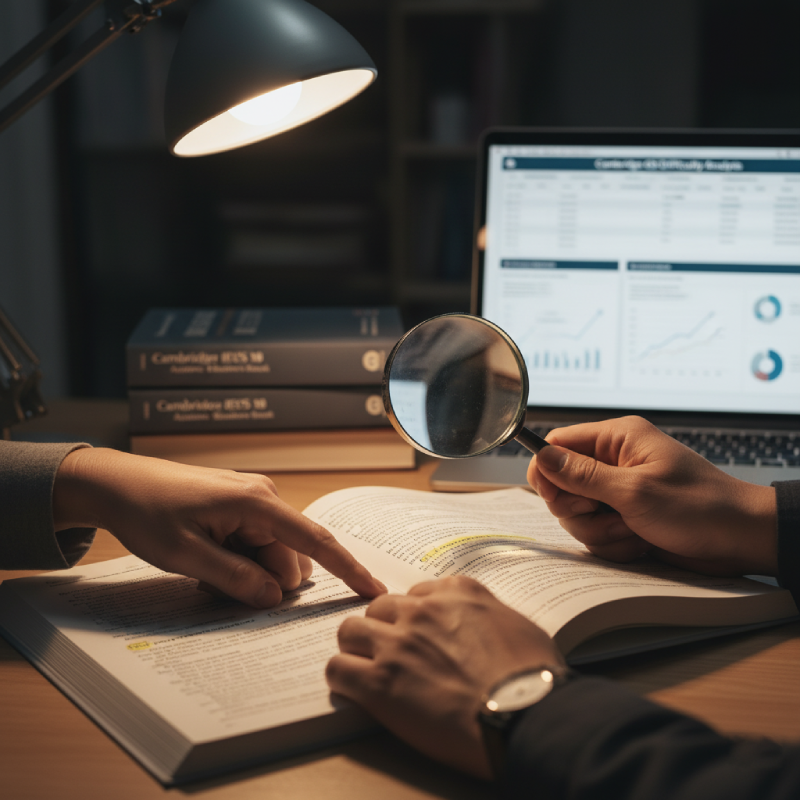 Độ khó của các cuốn sách Cambridge so với đề thi thật là chủ đề được nhiều người học quan tâm