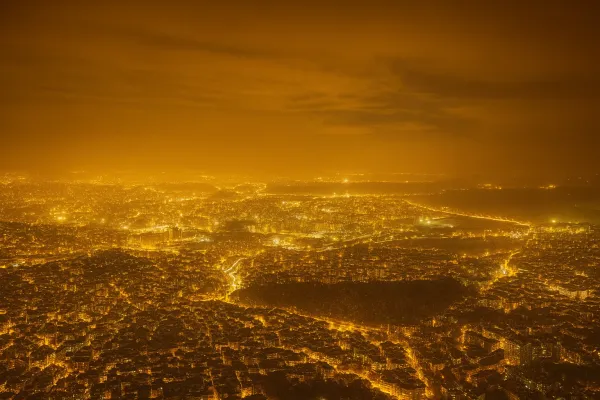 Light pollution - IELTS reading passage on light pollution