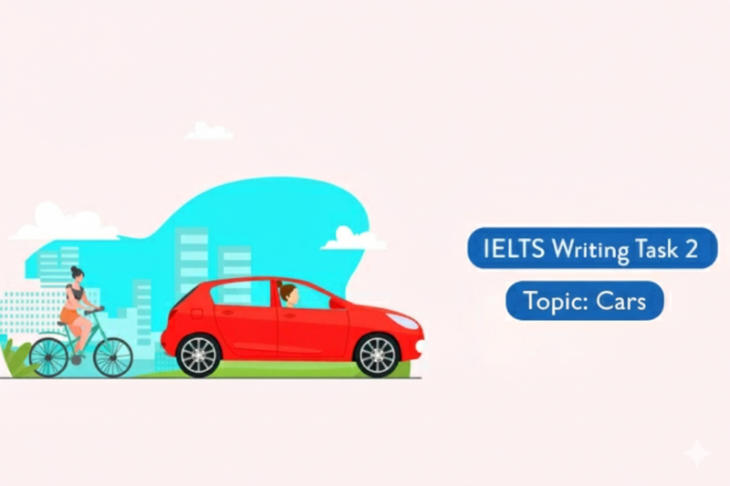 IELTS Writing Task 2 topic cars