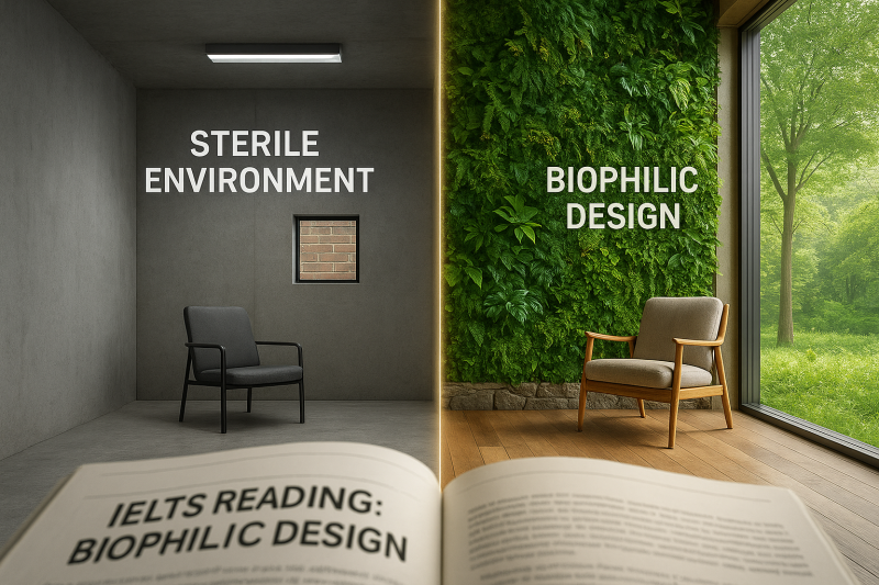Biophilic Design IELTS Reading