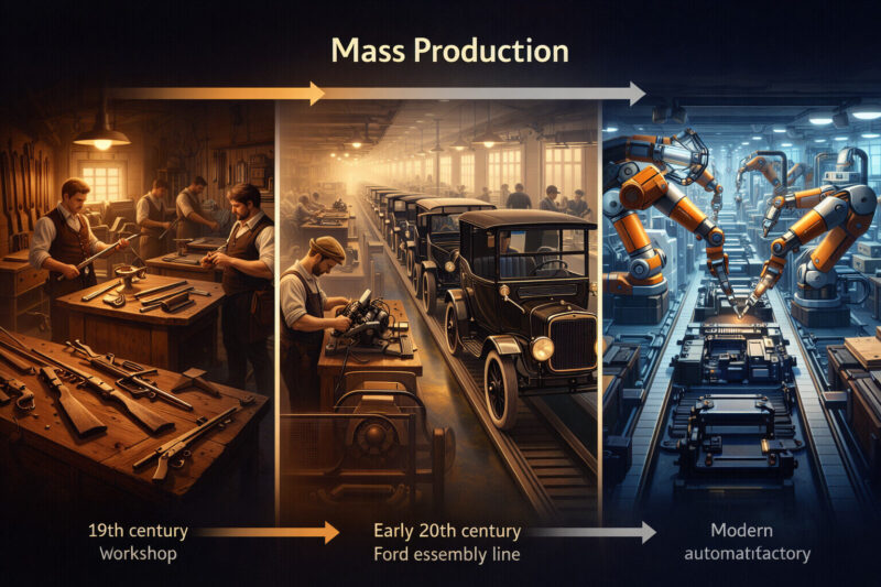 Mass Production IELTS Reading