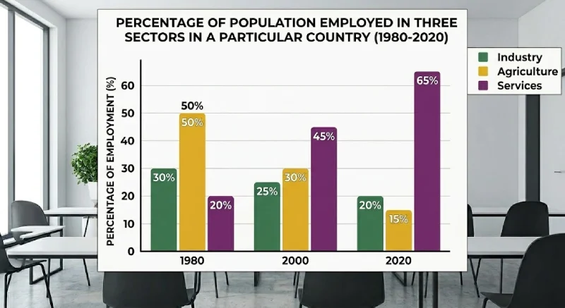 Bar chart IELTS Writing Task 1